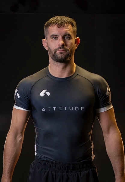 Attitude Signature Black Rashguard