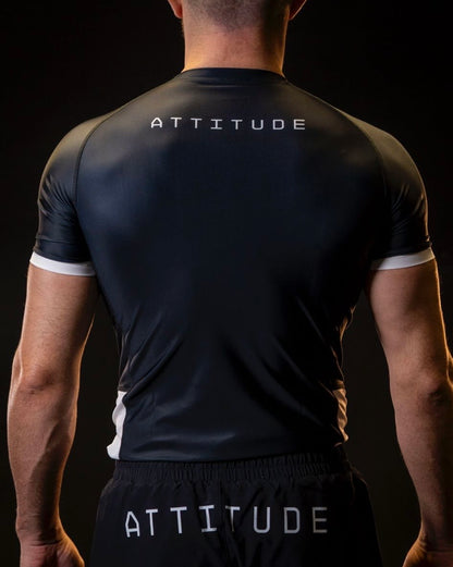 Attitude Signature Black Rashguard