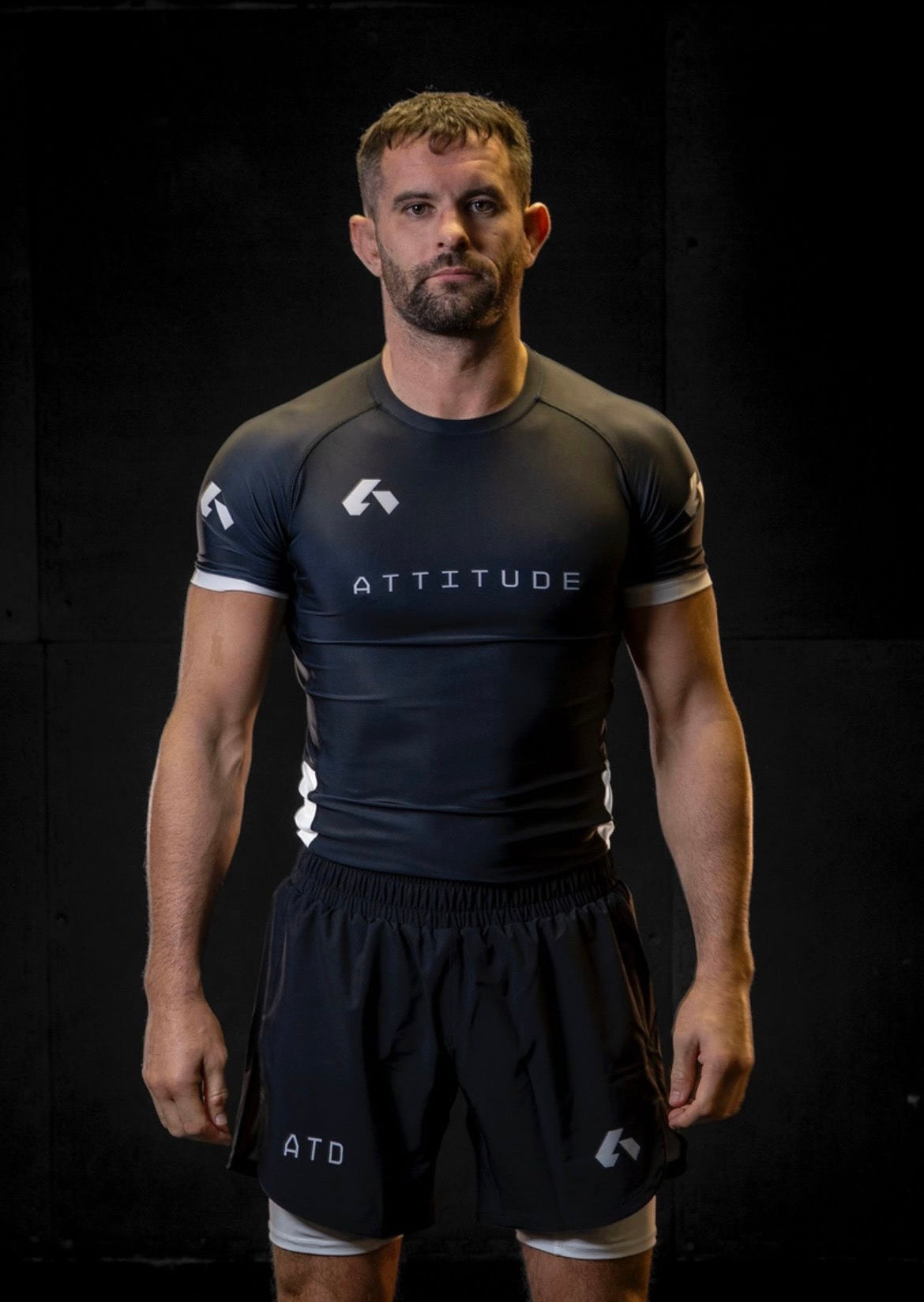 Attitude Signature Black Rashguard